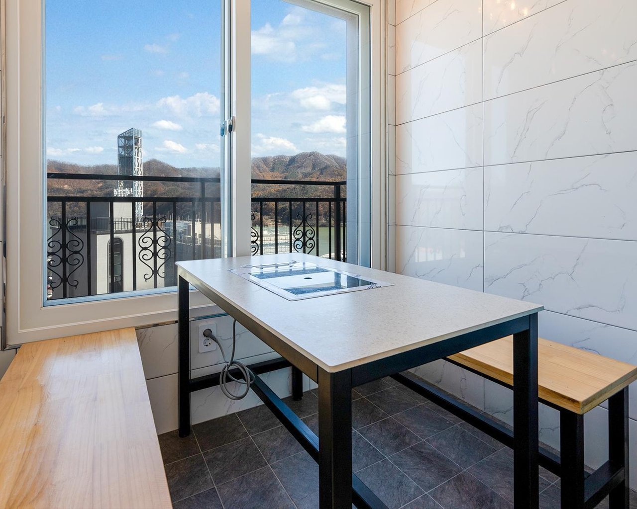 가평 남이섬그랑나랑스파&풀빌라 바베큐